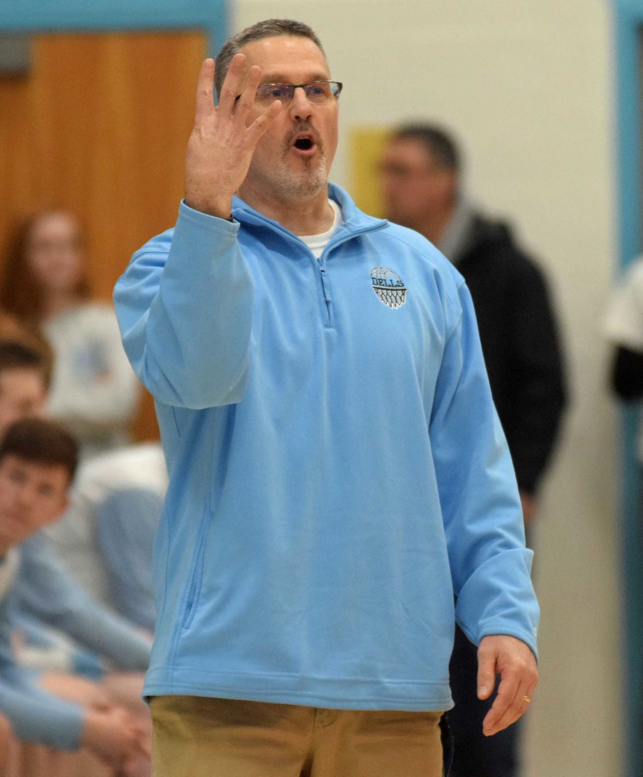Wisconsin Dells coach Brad Rohling